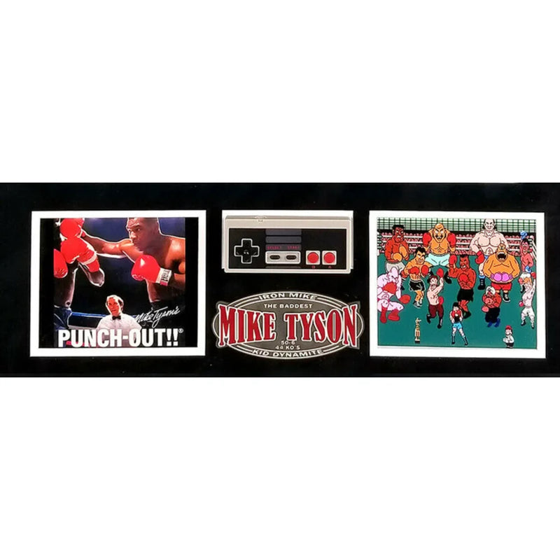 Mike Tyson Autographed Nintendo Punch out 16x20 Photo Framed Signed JSA Nes Game Controller