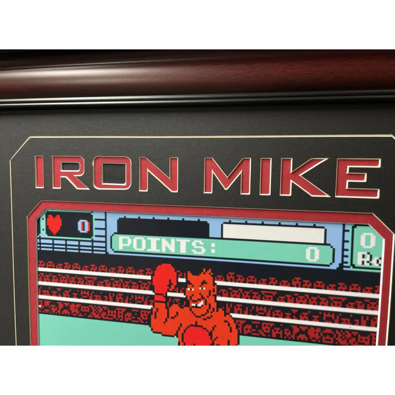 Mike Tyson Signed Original Punch-out Nes Video Game Cartridge Framed JSA COA Autograph