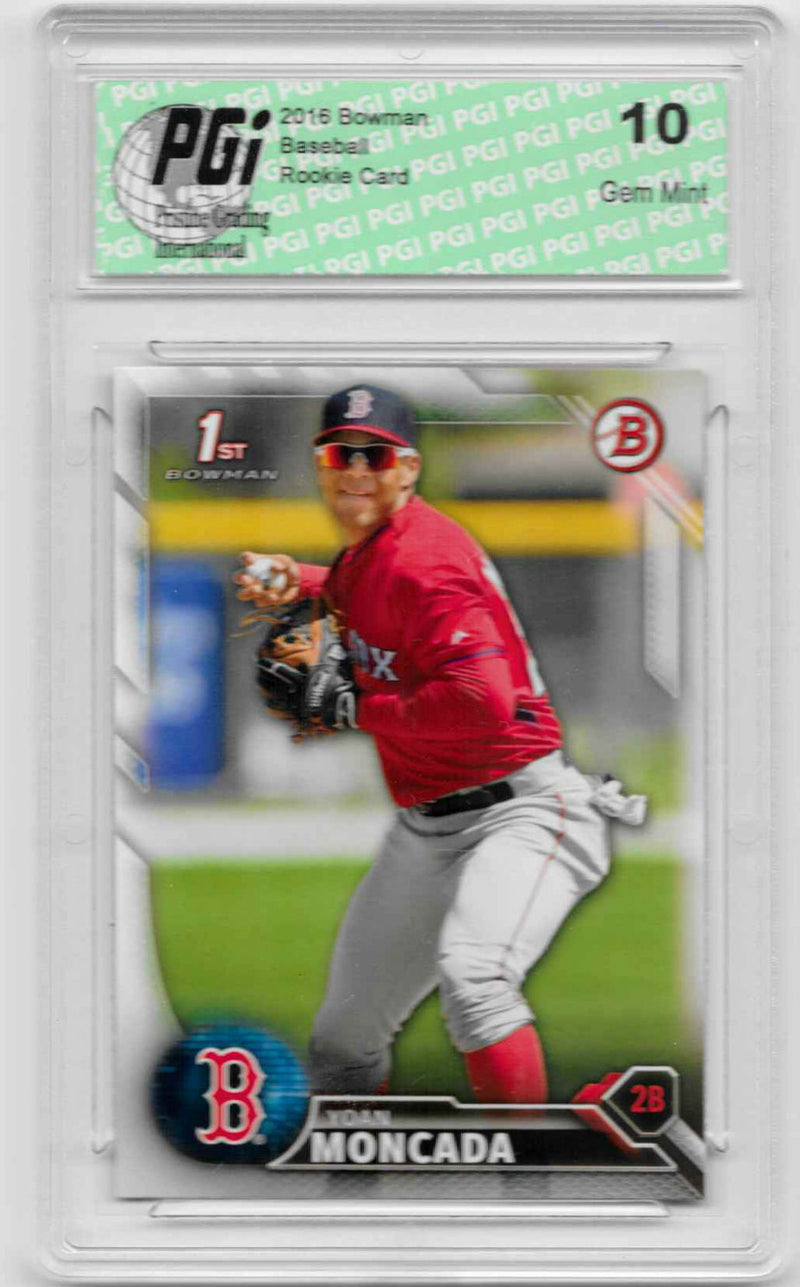 Yoan Moncado 2016 Bowman #BP148 Rookie Card PGI 10