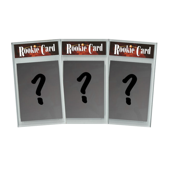 NFL Football Certified Mint 3-Card Mystery Pack featuring Top NFL Draft Picks, All-Pros, Rookies of the Year, & NFL MVPs