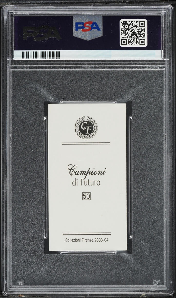 PSA 10 GEM-MT Rafael Nadal 2003 Campioni Di Futuro #50 Rookie Card Red Back