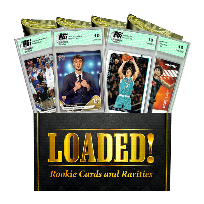 LOADED! 2026 PGI 10 Next Gen Basketball Collector's Box: 4 NIL/NBA Rookie Cards - Cooper Flagg, A.J. Dybantsa, Kon Kneuppel, Darryn Peterson, Cameron Boozer & more