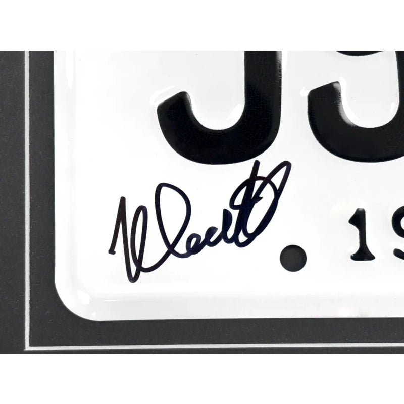 Nick Castle Autographed Michael Myers Halloween License Plate Framed Memorabilia JSA COA Signed