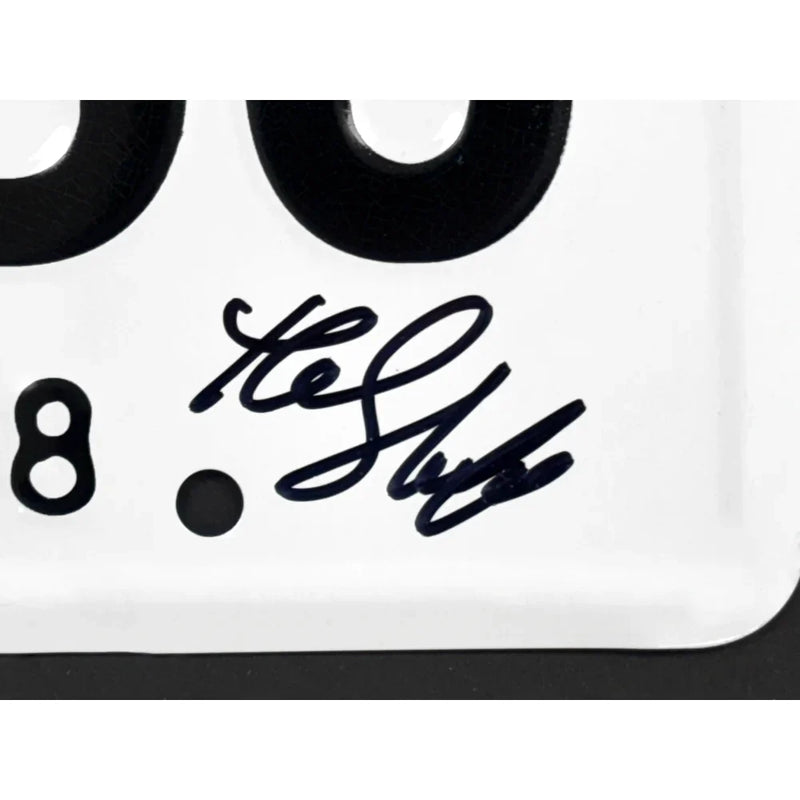 Nick Castle Autographed Michael Myers Halloween License Plate Framed Memorabilia JSA COA Signed