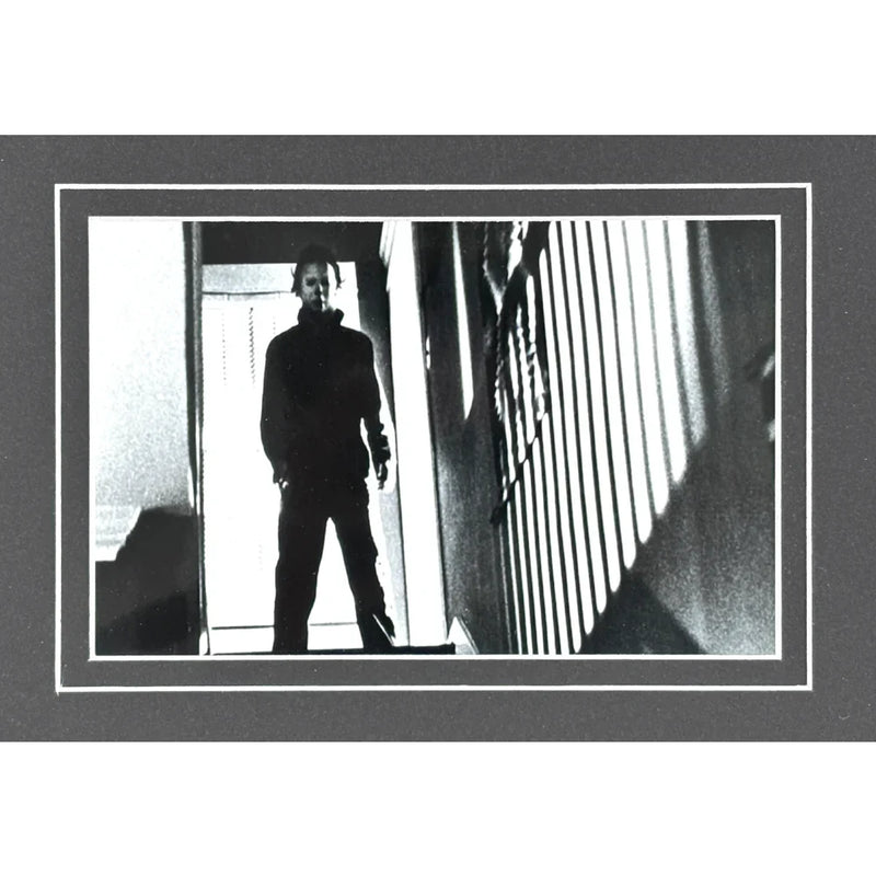 Nick Castle Autographed Michael Myers Halloween License Plate Framed Memorabilia JSA COA Signed