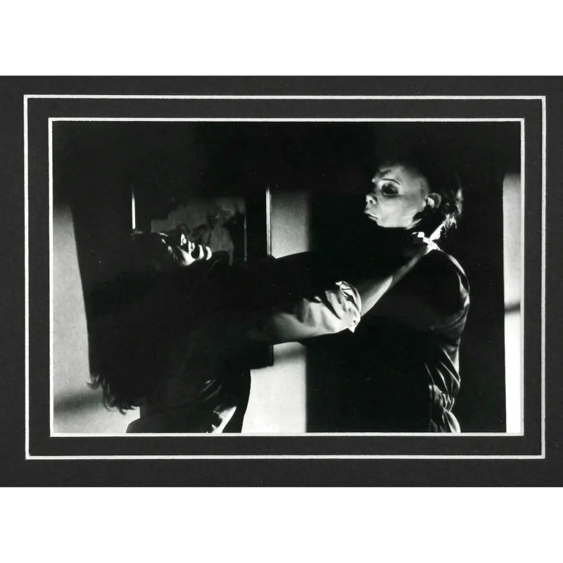 Nick Castle Autographed Michael Myers Halloween License Plate Framed Memorabilia JSA COA Signed