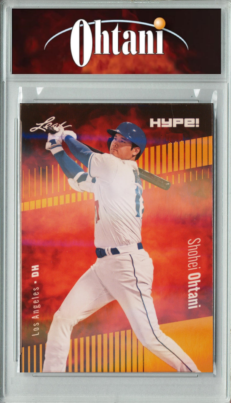 Certified Mint+ Shohei Ohtani 2023 Leaf HYPE! #135 Gold SP, Just 25 Made Rare Trading Card