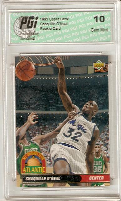 Shaquille O'Neal 1993 Upper Deck All-Star #35 Rookie Card Shaq PGI 10