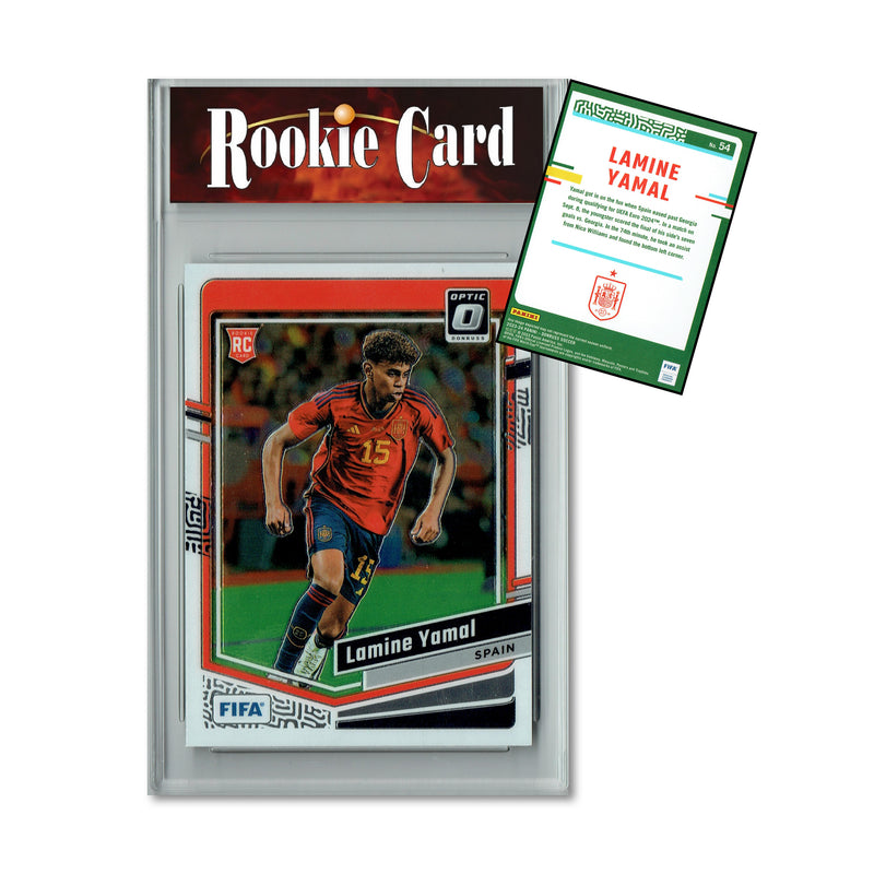 Donruss Optic Certified Mint+ Lamine Yamal 2023 #54 Rookie Card Spain National Team