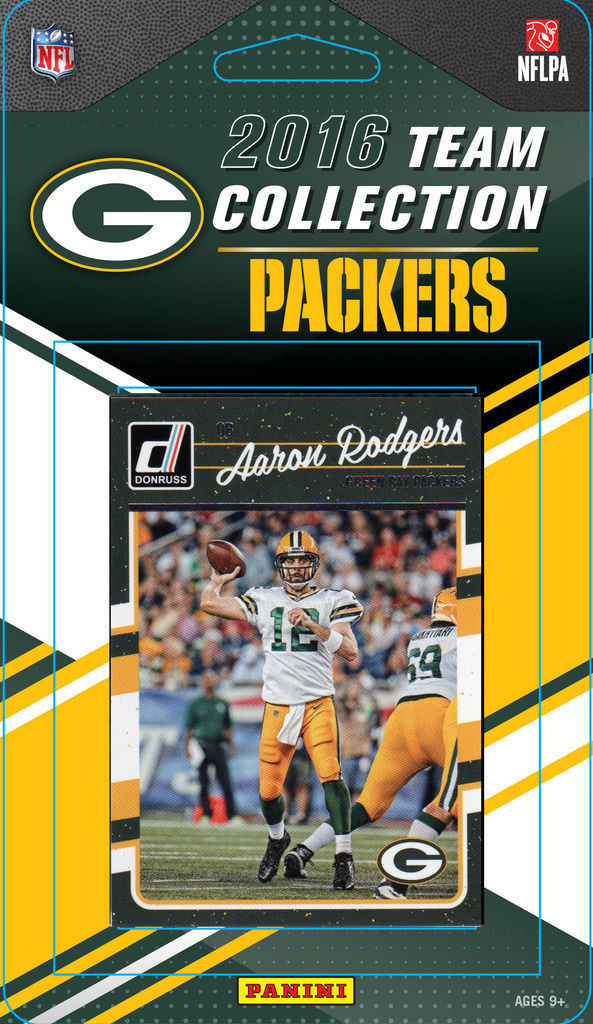 Green Bay 2016 Donruss Football Team Set Aaron Rodgers Jordy