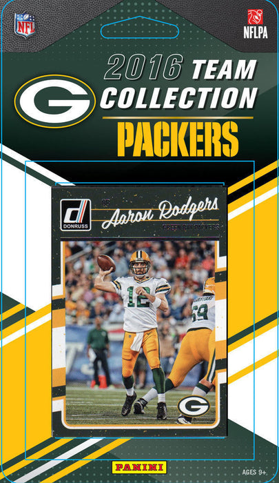 Green Bay Packers 2016 Donruss Football Team Set Aaron Rodgers Jordy