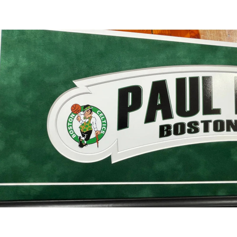 Paul Pierce Autographed Boston Celtics 16x20 Photo Framed COA Signed Lebron James