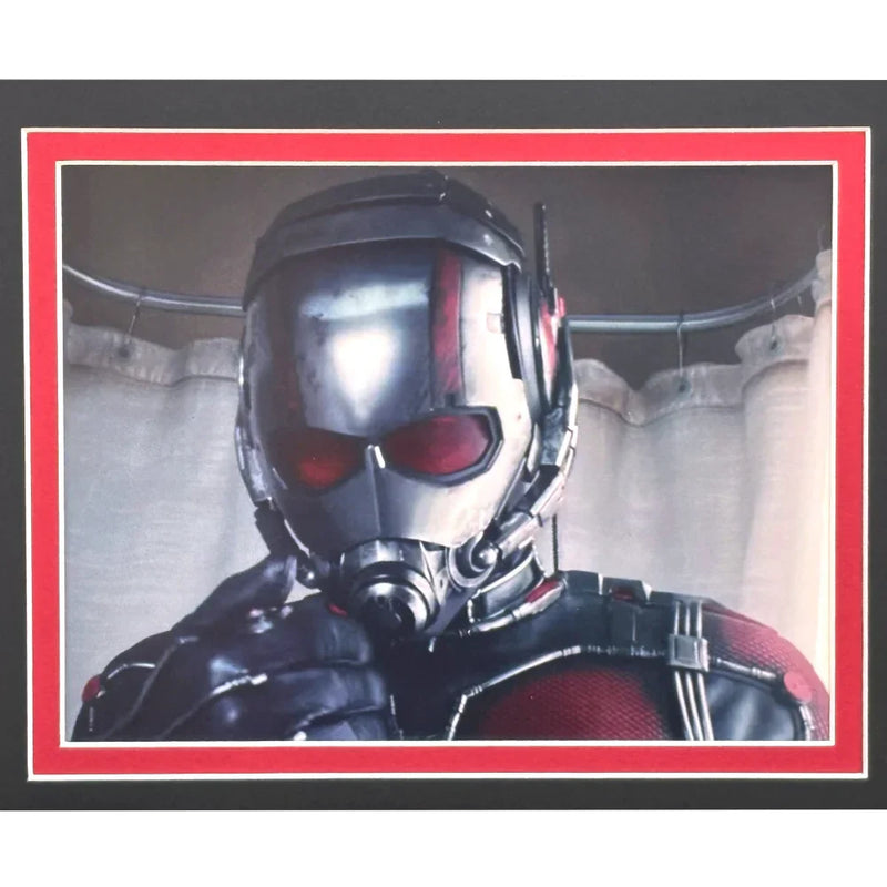 Paul Rudd Signed Ant Man Mask Framed Beckett COA Marvel Autographed BAS