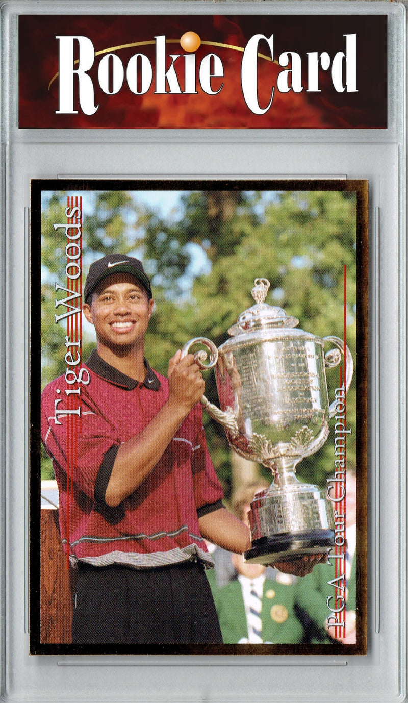 Certified Mint+ Tiger Woods 2001 Sports Card Investor #SCI1 PGA Tour Champion Rookie Card America