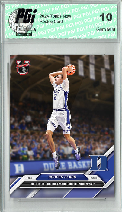 Cooper Flagg - 2025 Topps Now Basketball - Card D1 - Foto 5