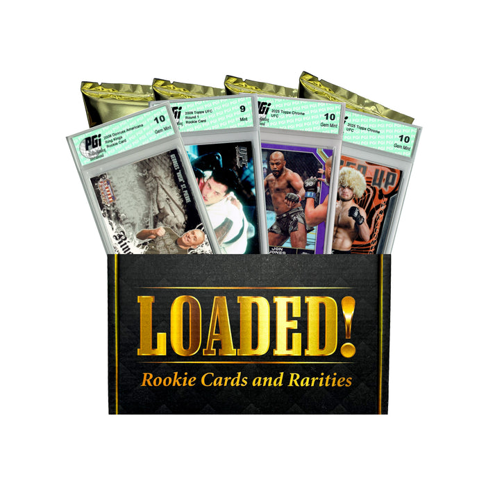 LOADED! PGI MMA Fighter Collector’s Box Rookie Cards & Rarities - GSP, Fedor, Gracie, Dana White, Connor McGregor, Liddell, & Anderson Silva
