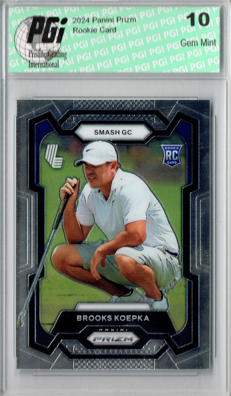Brooks Koepka 2024 Panini Prizm #29 LIV Golf Rookie Card PGI 10