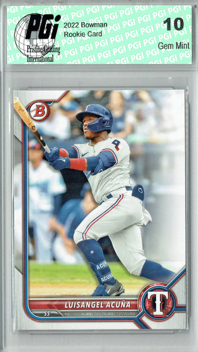 Luisangel Acuna 2024 Bowman Draft #BD-159 Rookie Card PGI 10