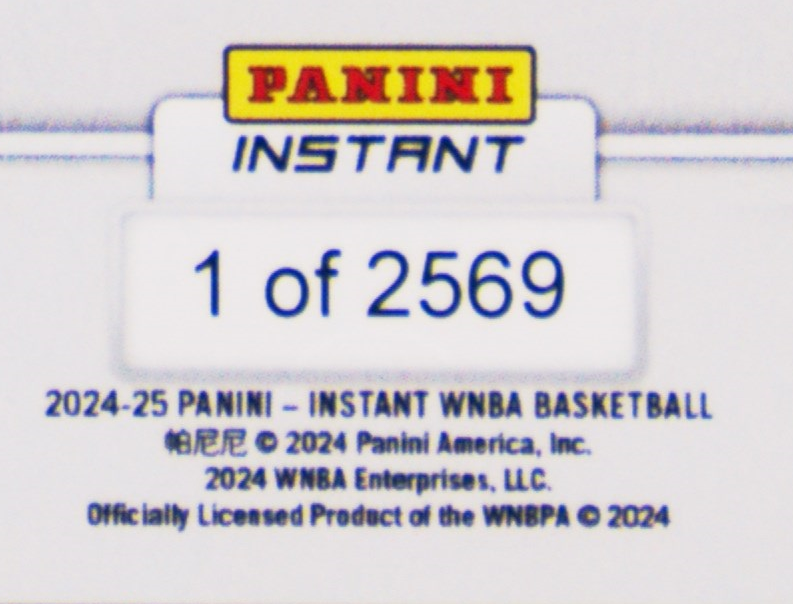 PSA 10 Caitlin Clark 2024 Panini Instant #53 Record Seven Treys Rookie Card Indiana Fever