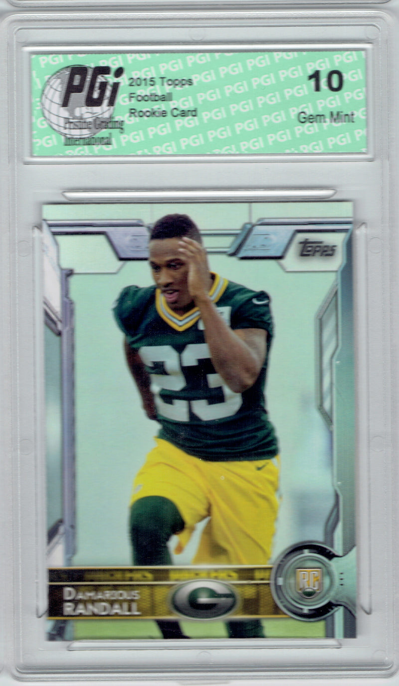 Damarious Randal 2015 Topps Football #467 Green Bay Rookie Card PGI 10