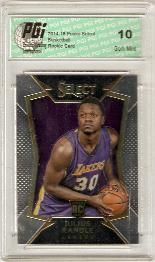 2014 Panini Prizm Select Rookie Card #89 Julius Randle PGI 10