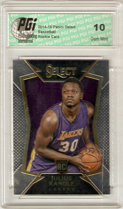 Julius Randle 2014 Panini Prizm Select Rookie Card #89 PGI 10