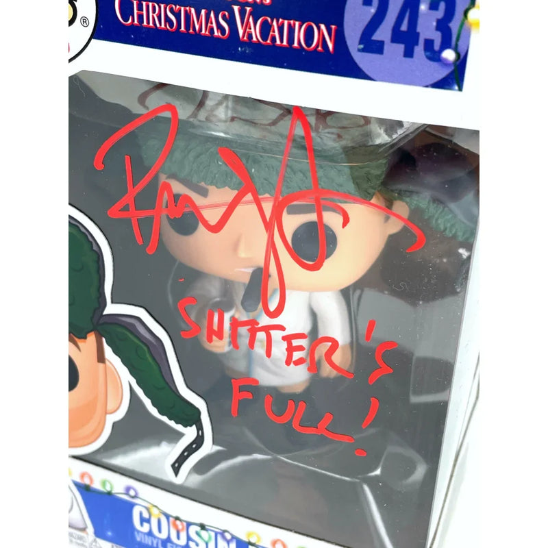 Randy Quaid Signed Funko Pop Cousin Eddie Christmas Vacation PSA Slabbed COA