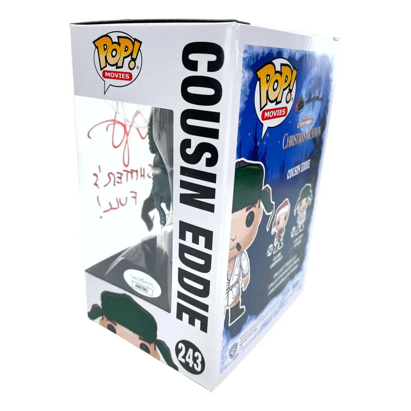 Randy Quaid Signed Funko Pop Cousin Eddie Christmas Vacation PSA Slabbed COA