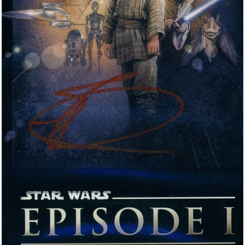 Ray Park Signed Star Wars Phantom Menace 1999 Rare Movie Premiere Ticket BAS COA Autograph