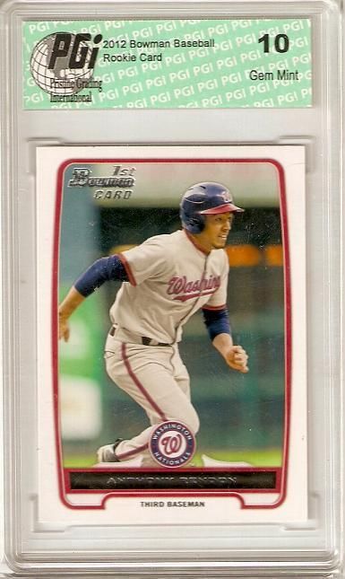 Anthony Rendon 2012 Bowman #BP88 Rookie Card PGI 10