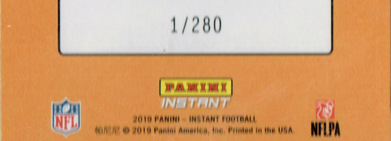 Dwayne Haskins 2019 Donruss #5 Rated Rookie Retro 1/280 Rookie Card PGI 10