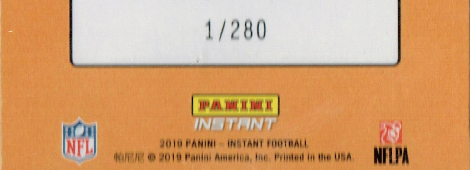 Gary Jennings Jr. 2019 Donruss #33 Rated Rookie Retro 1/280 Rookie Card PGI 10