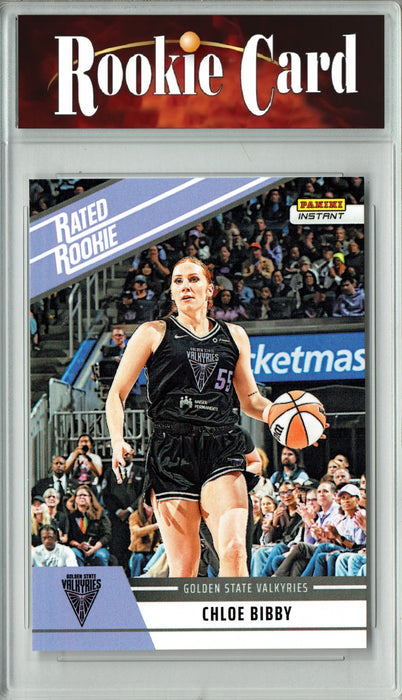 Certified Mint+ Chloe Bibby 2025 WNBA Panini Instant #RRR11 Retro Rated Rookie Card Indiana Fever