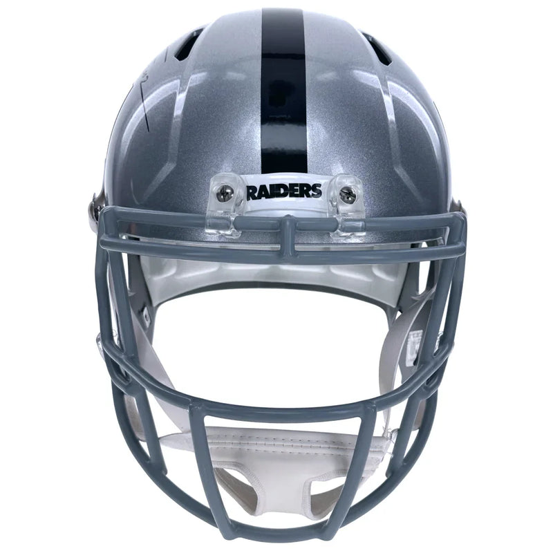 Rich Gannon Signed Oakland Raiders Full Size Speed Replica Helmet Inscribed IGM Beckett Las Vegas
