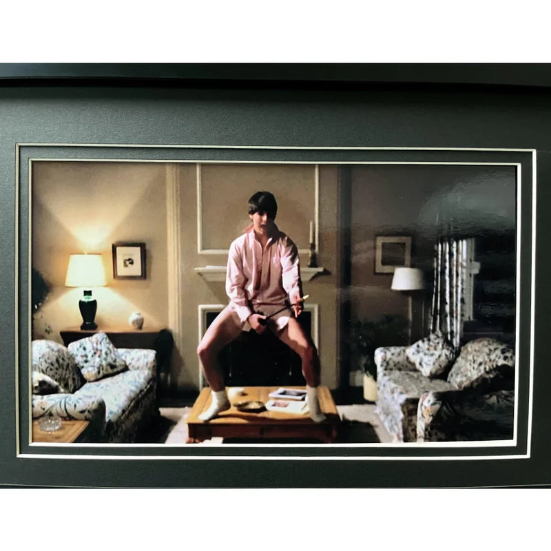 "Risky Business" Tom Cruise's 1979 Porsche 928 Movie Car License Plate Framed Memorabilia