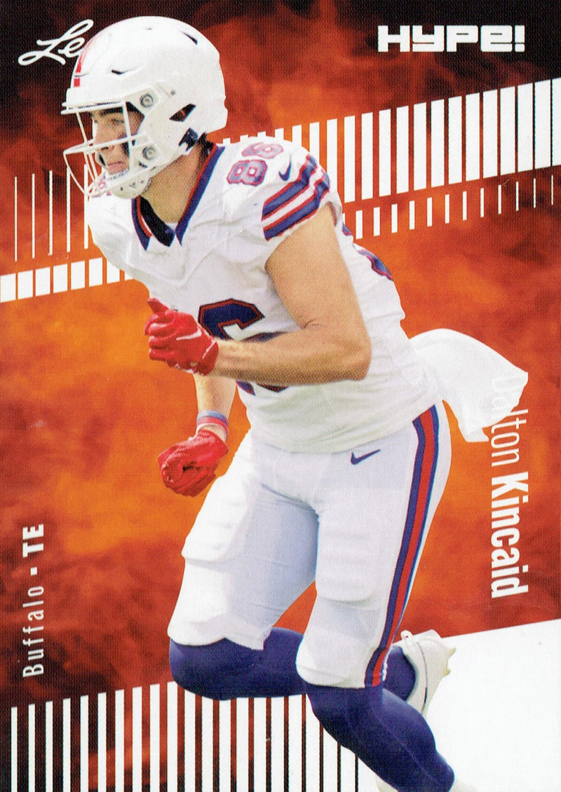 Mint Dalton Kincaid 2023 Leaf HYPE #111 Just 5000 Ever Made Rookie Card Buffalo Bills