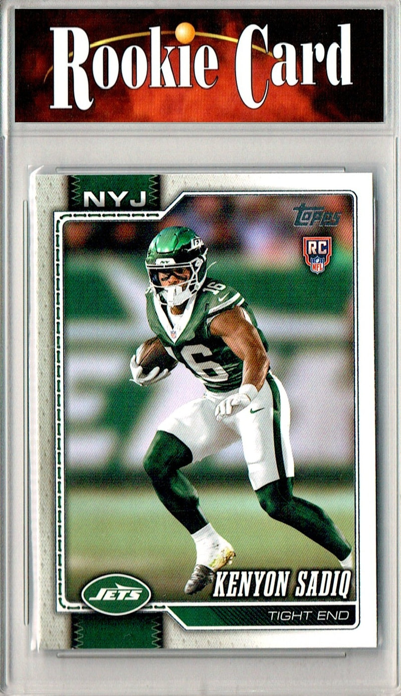 Kenyon Sadiq Rookie Card 2026 Topps #338 Flagship, Certified Mint+ Condition, New York Jets Football