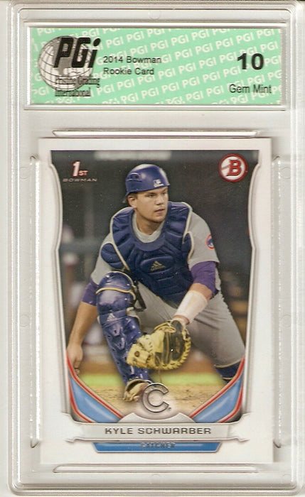 2014 Bowman Draft Picks Rookie Card #DP2 Kyle Schwarber PGI 10