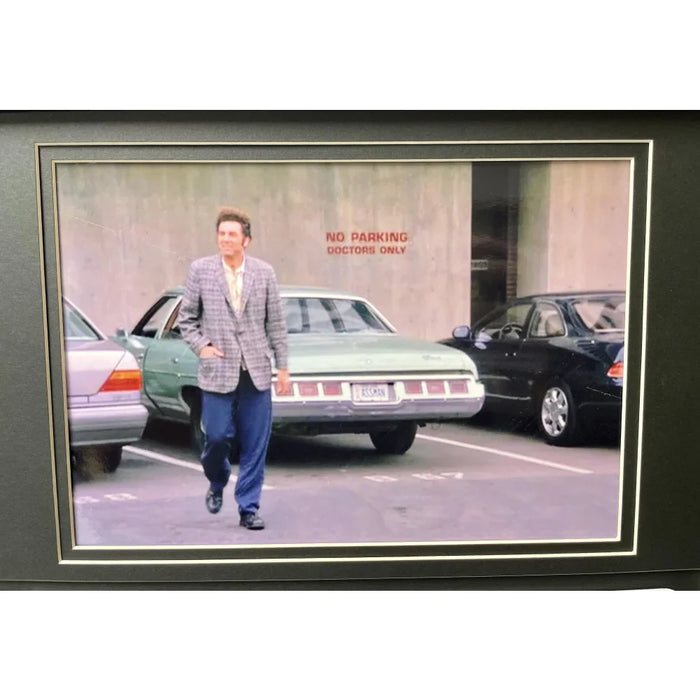 "Seinfeld" Kramer's Chevy Impala Tv Show Car License Plate Framed Memorabilia Jerry