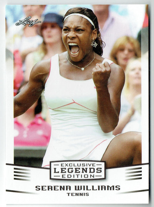 Mint Serena Williams 2016 Leaf #18 Grand Slam Champ Rare Wimbledon Trading Card