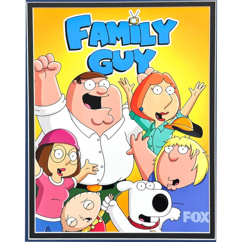 Seth MacFarlane Signed Family Guy 5x5 Photo Framed Autographed JSA / COA