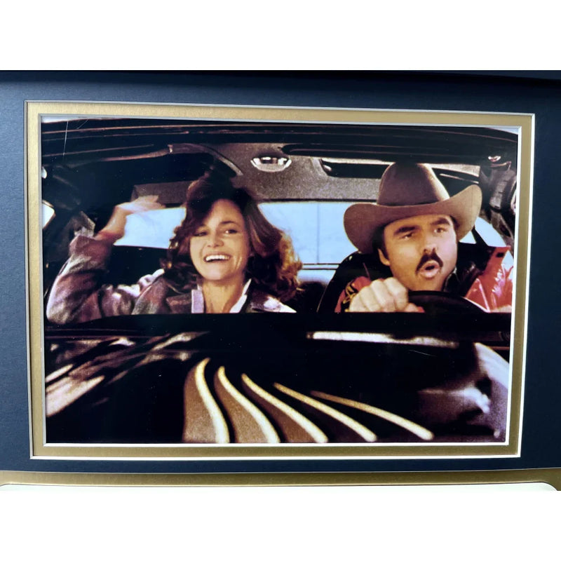 "Smokey & the Bandit" Burt Reynold's 1977 Pontiac Trans am Movie Car License Plate Framed