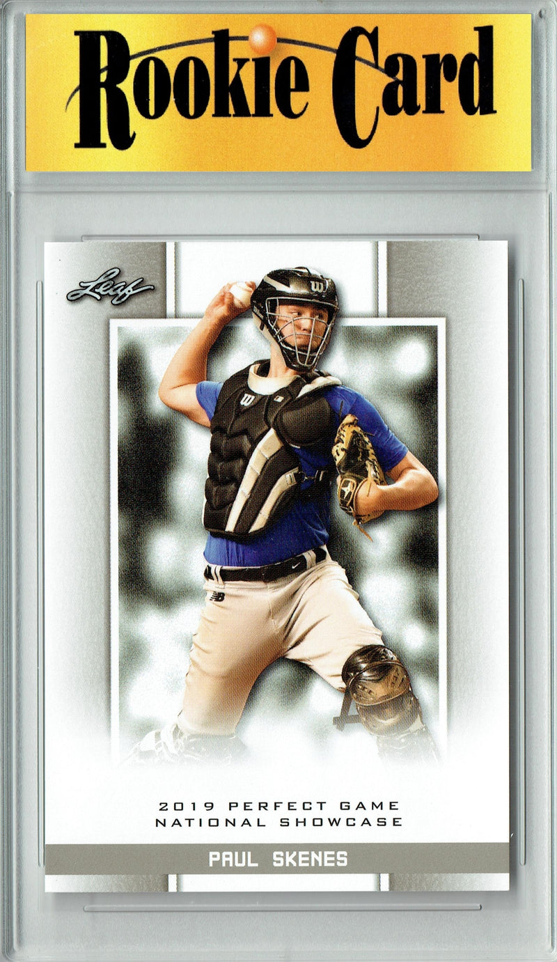 Certified Mint+ Paul Skenes 2019 Leaf Perfect Game #267 1st Card Ever Catcher Rookie Card Pittsburgh Pirates