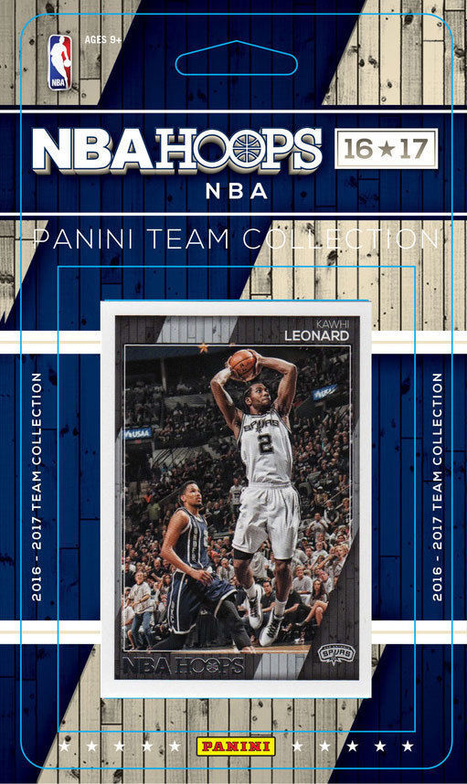 San Antonio Spurs 2016 Panini Hoops Team Set w Kawhi Leonard Pau Gasol