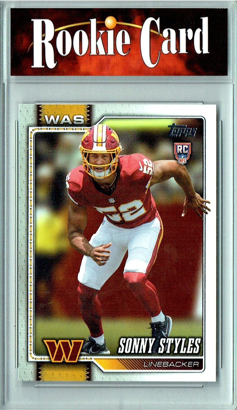 Sonny Styles Rookie Card 2026 Topps #347 Flagship, Certified Mint+ Condition, Washington Commanders Football