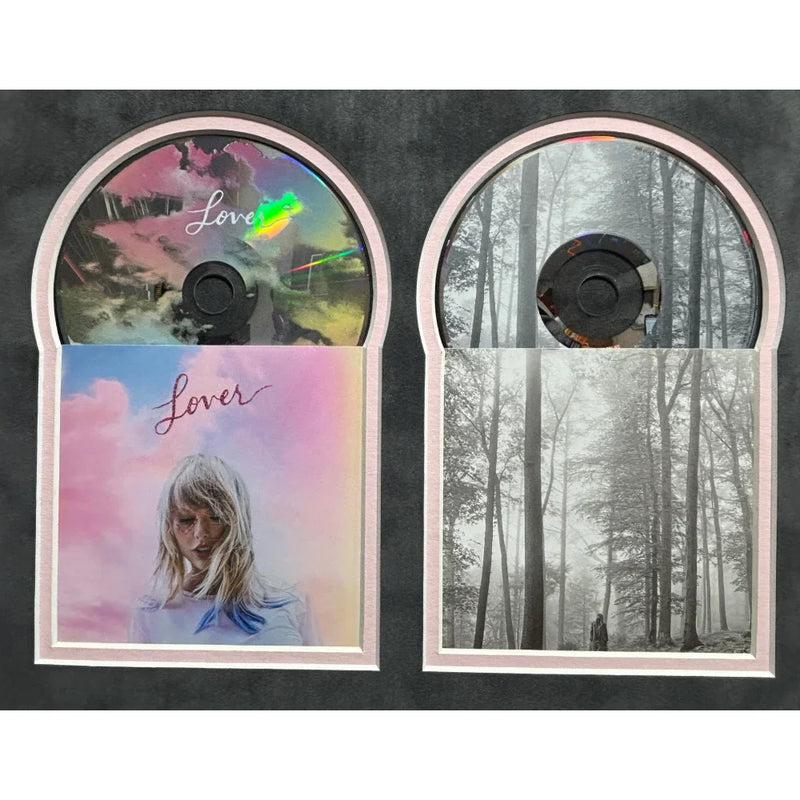 Taylor Swift Autographed CD Original Studio Albums All 12 Framed JSA Signed #D/100 Life Showgirl