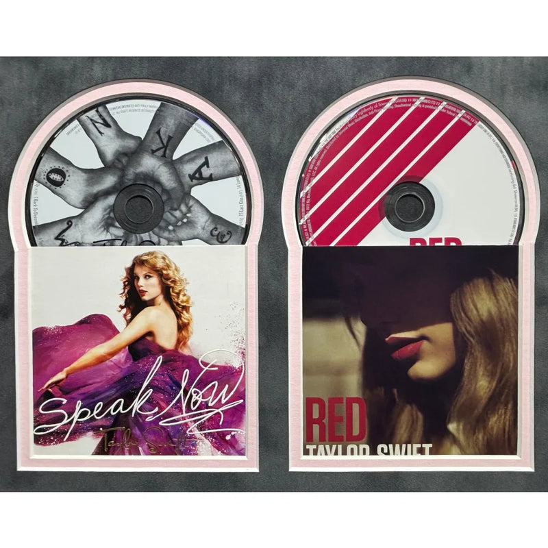Taylor Swift Autographed CD Original Studio Albums All 12 Framed JSA Signed #D/100 Life Showgirl