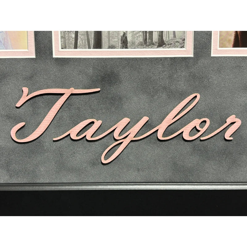 Taylor Swift Autographed CD TV Version Studio Albums All 12 Framed JSA Signed #D/100 Life Showgirl