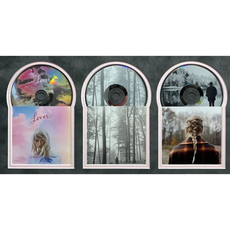 Taylor Swift Autographed CD TV Version Studio Albums All 12 Framed JSA Signed #D/100 Life Showgirl