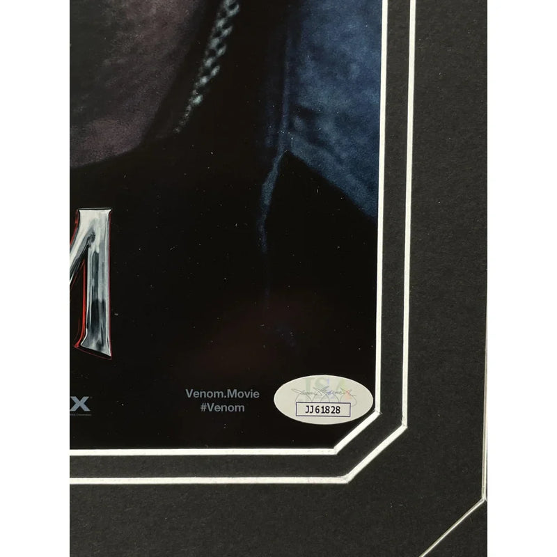 Tom Hardy Signed "Venom" 11x17 Authentic Movie Poster Framed JSA COA Autograph
